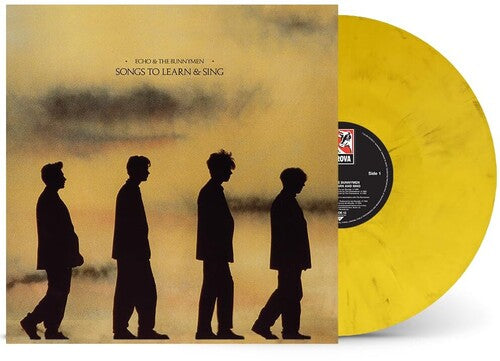 ECHO & THE BUNNYMEN Songs To Learn & Sing New Vinyl LP Yellow and Black Marble Vinyl