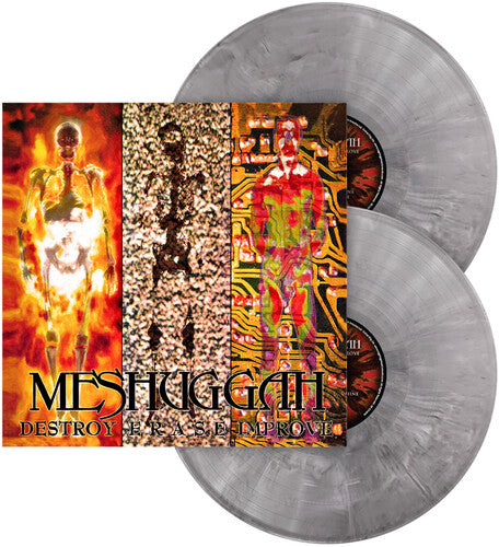 MESHUGGAH Destroy Erase Improve (Gray, Black, and White Vinyl) New Vinyl 2 LP