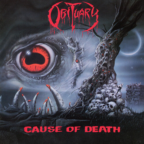 OBITUARY Cause Of Death New Vinyl LP Gray with black splatter vinyl
