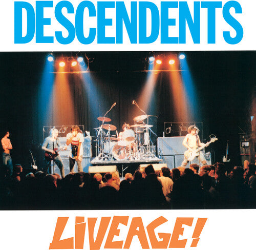 DESCENDENTS Liveage! New Vinyl LP Orange Vinyl