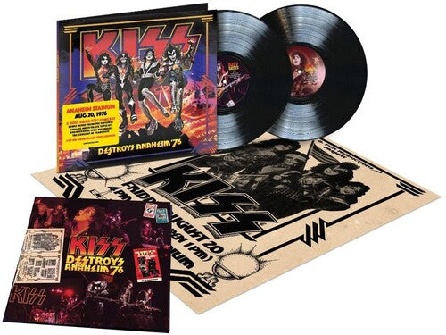 KISS KISS Destroys Anaheim '76 New Vinyl 2 LP
