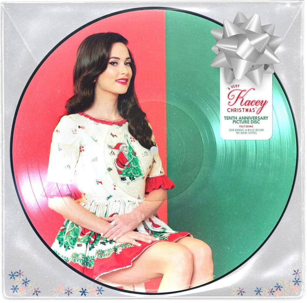 the album cover for Kacey Musgraves - A Very Kacey Christmas - 10th Anniversary Edition [Picture Disc]