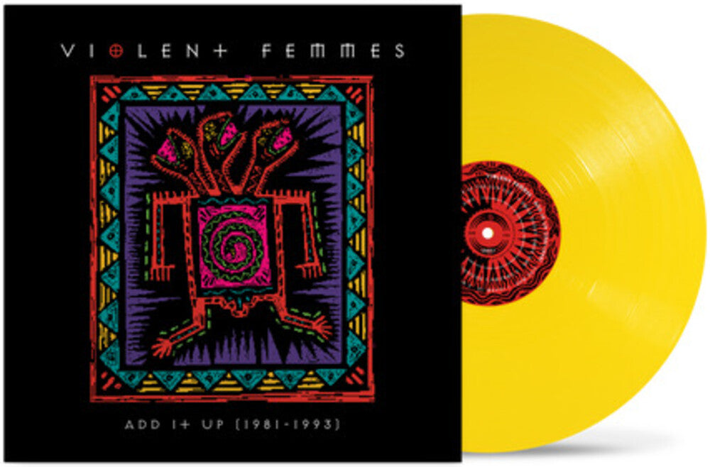 the album cover for Violent Femmes - Add It Up - 2026 [Indie Exclusive Canary Yellow 2LP]