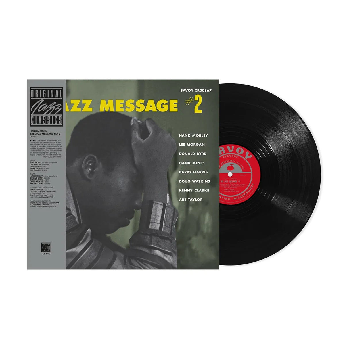 HANK MOBLEY Jazz Message #2 (OJC) New Vinyl LP