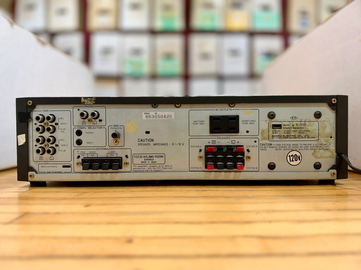 Sansui R-505 Synthesizer Receiver