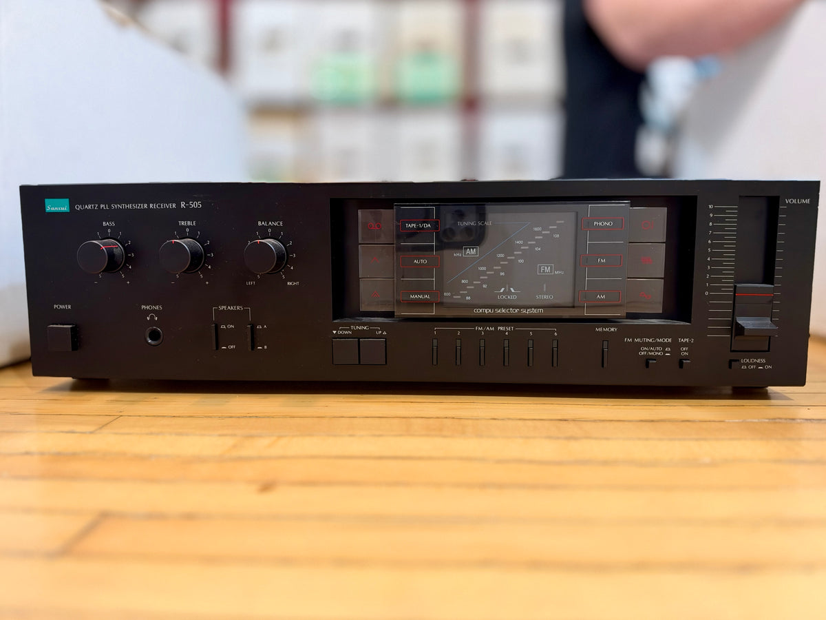 Sansui R-505 Synthesizer Receiver