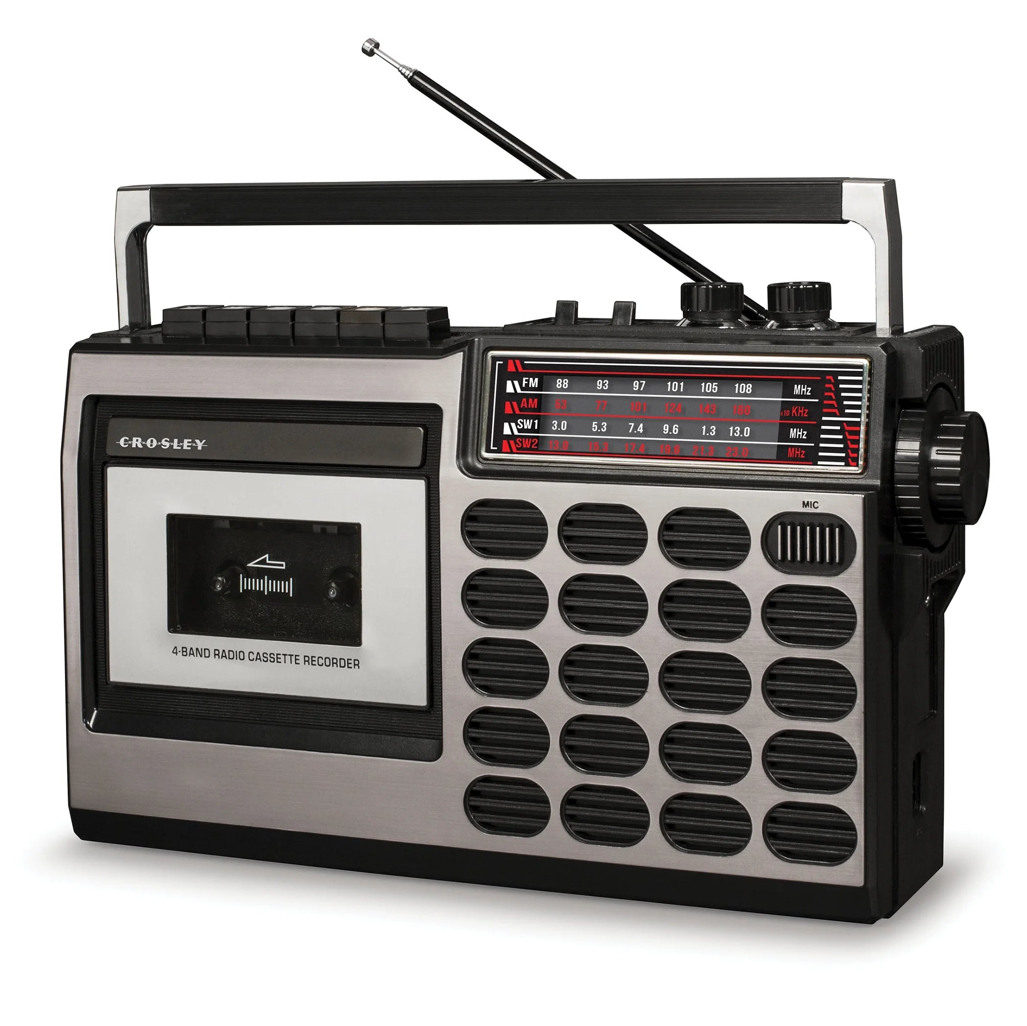 CROSLEY CT100 AM/FM Bluetooth Radio and Cassette Player