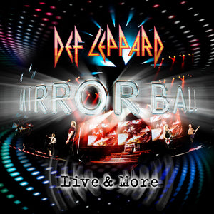 DEF LEPPARD Mirror Ball Live & More (Clear Vinyl) New Vinyl 3 LP
