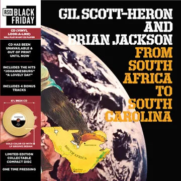 Gil Scott-Heron and Brian Jackson From South Africa To South Carolina  **CD - RSD BF 2024