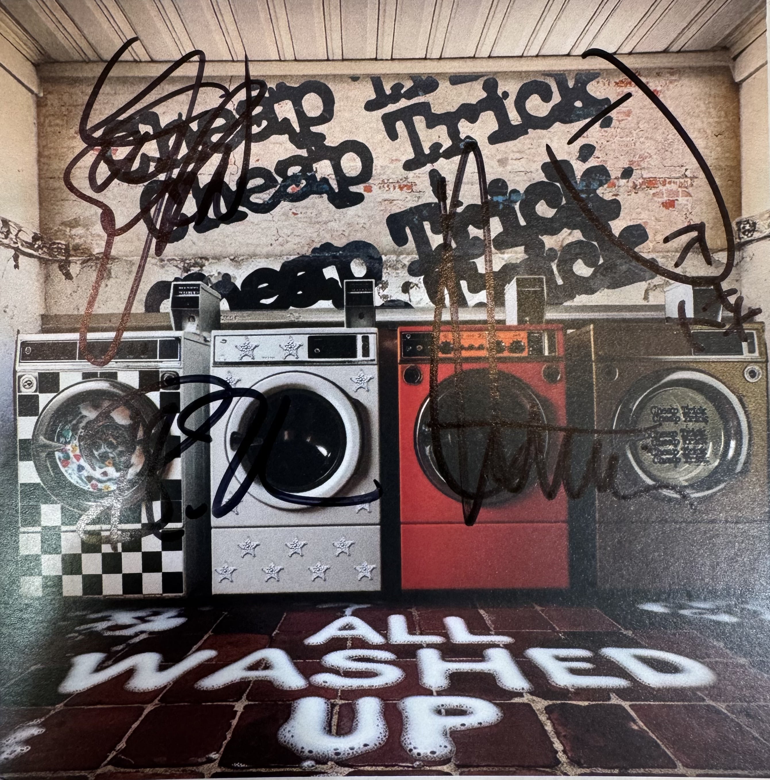 CHEAP TRICK All Washed Up (signed) New CD (LIMIT 1 PER CUSTOMER)
