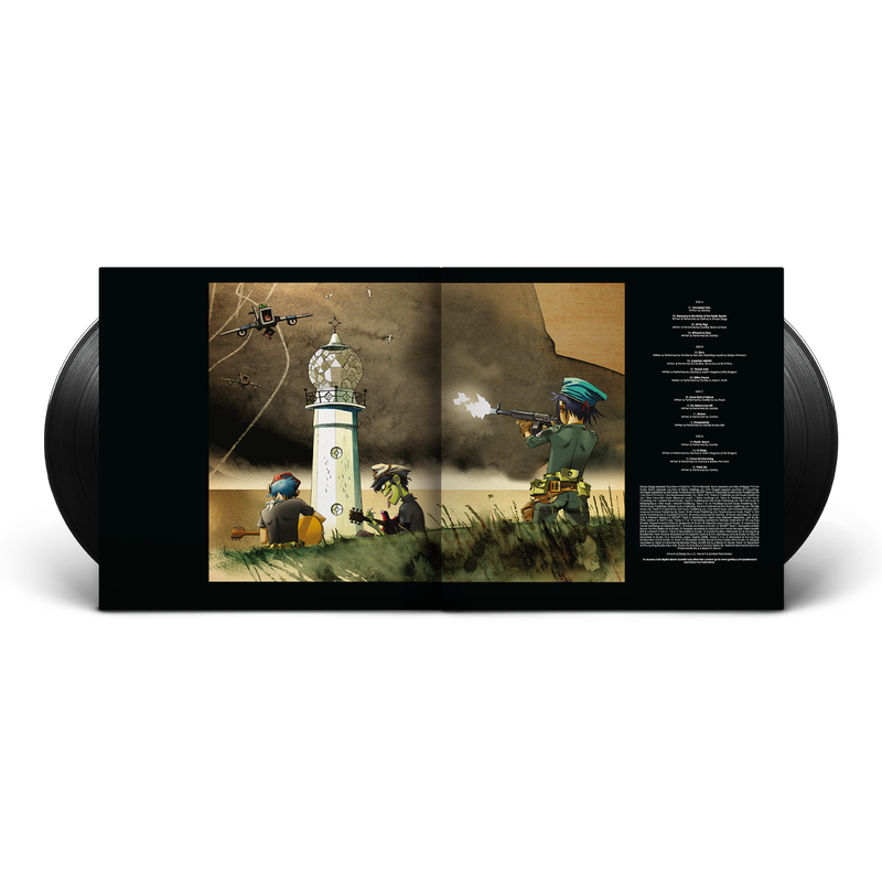 GORILLAZ Plastic Beach New Vinyl LP