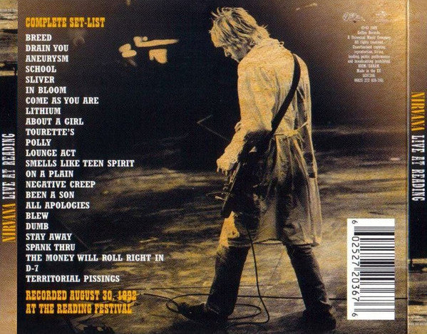 NIRVANA Live At Reading CD, new/sealed