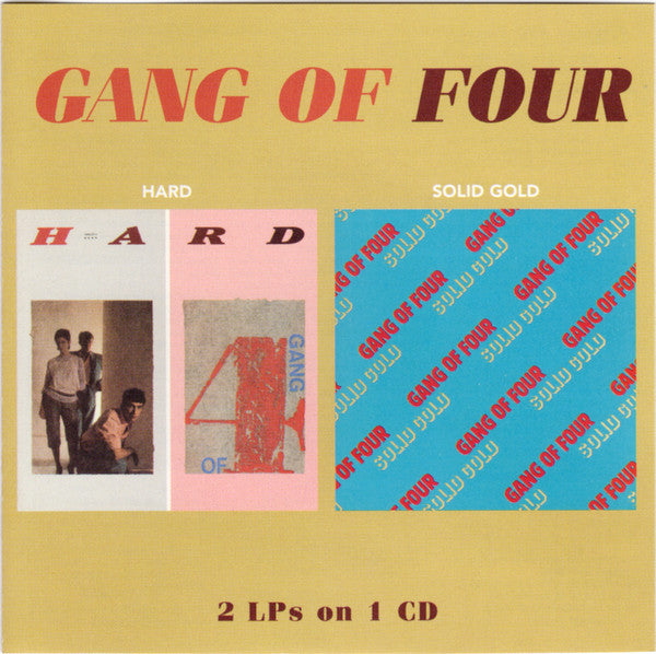 GANG OF FOUR Hard / Solid Gold Used CD, VG+
