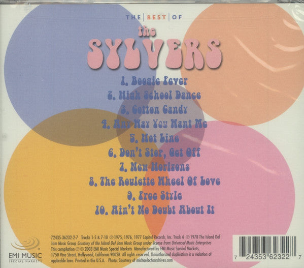 SYLVERS The Best Of The Sylvers CD, new/sealed