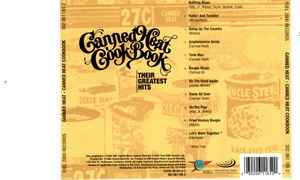 CANNED HEAT Cook Book Their Greatest Hits CD, like new