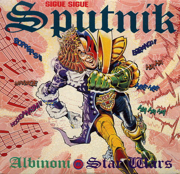 SIGUE SIGUE SPUTNIK Albinoni vs Star Wars Used CD, VG+