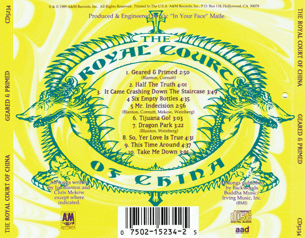 ROYAL COURT OF CHINA Geared And Primed CD, like new