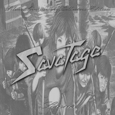 SAVATAGE Sirens CD, silver anniversary collector's edition, cd like new