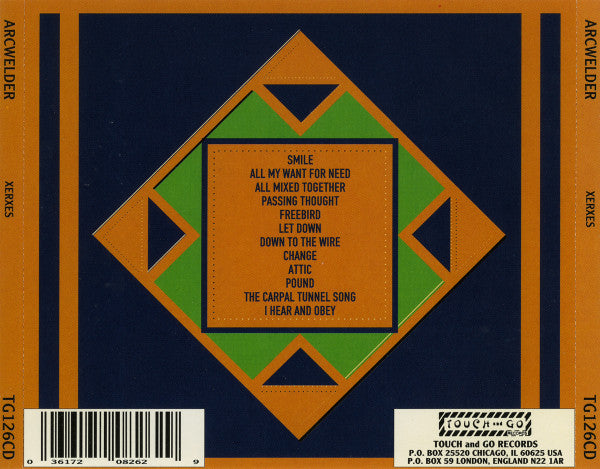 ARCWELDER Xerxes CD, very good plus