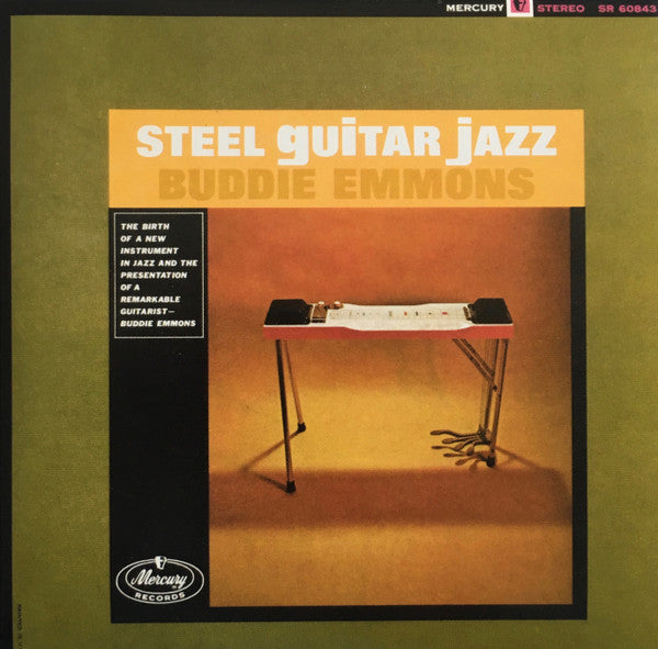 BUDDIE EMMONS Steel Guitar Jazz Used CD, like new