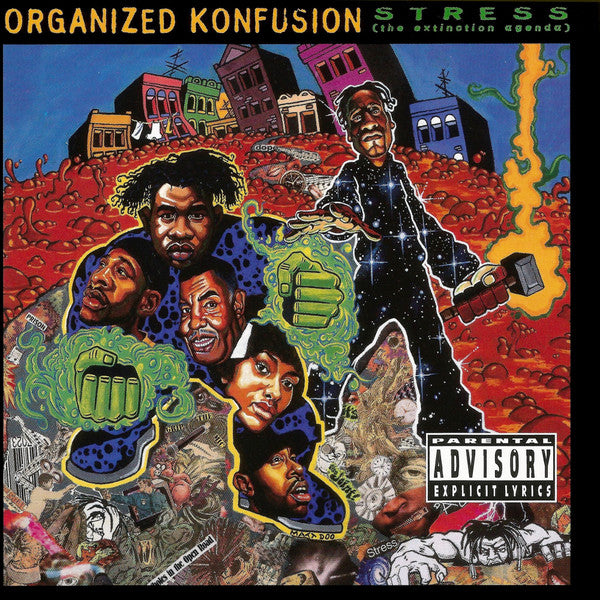 ORGANIZED KONFUSION Stress : The Extinction Agenda CD, very good plus