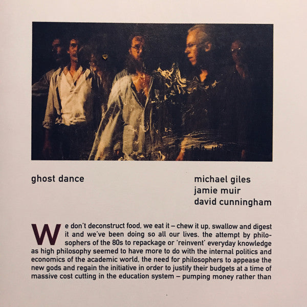 MICHAEL GILES / JAMIE MUIR / DAVID CUNNINGHAM Ghost Dance Used CD, VG+