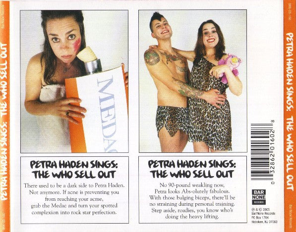 PETRA HADEN Petra Haden Sings: The Who Sell Out CD, very good plus