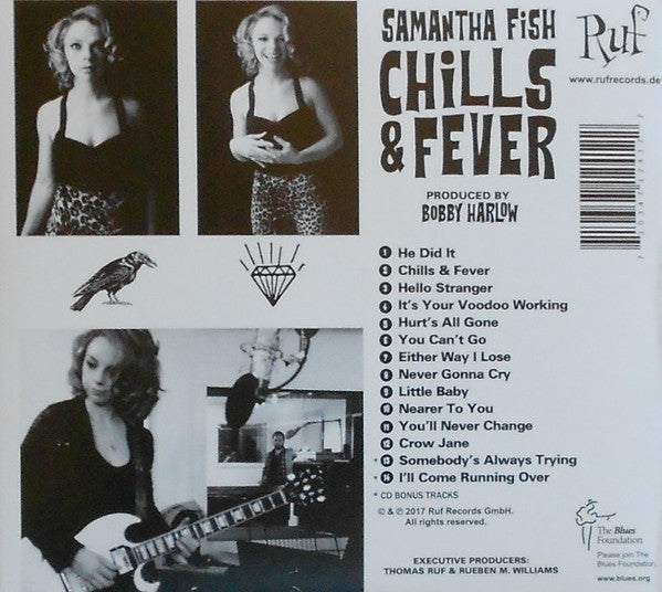 SAMANTHA FOX Chills & Fevers CD signed, very good plus