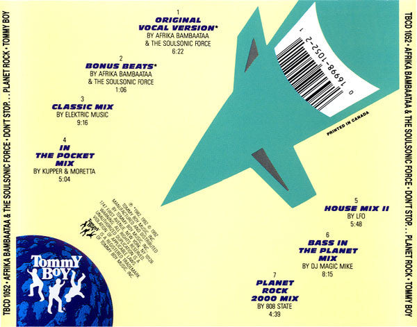 AFRIKA BAMBAATAA & THE SOULSONIC FORCE Don't Stop...Planet Rock Used CD, VG+