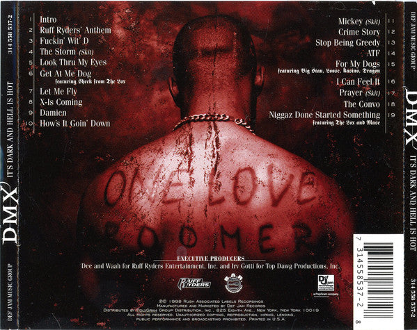 DMX It's Dark and Hell Is Hot Used CD, VG+