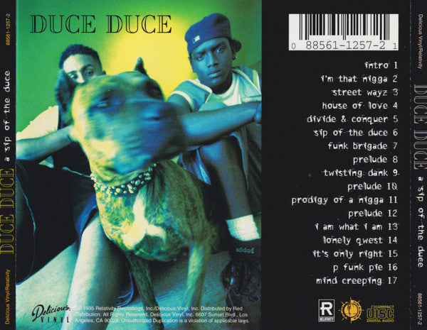 DUCE DUCE A Sip Of The Duce Used CD, VG+