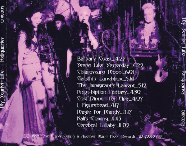 MY SCARLET LIFE Reliquaries Used CD, M -
