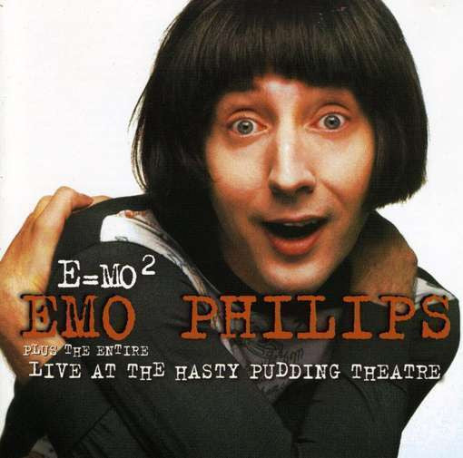 EMO PHILIPS E=mo2 Live At The Hasty Pudding Theatre CD, like new