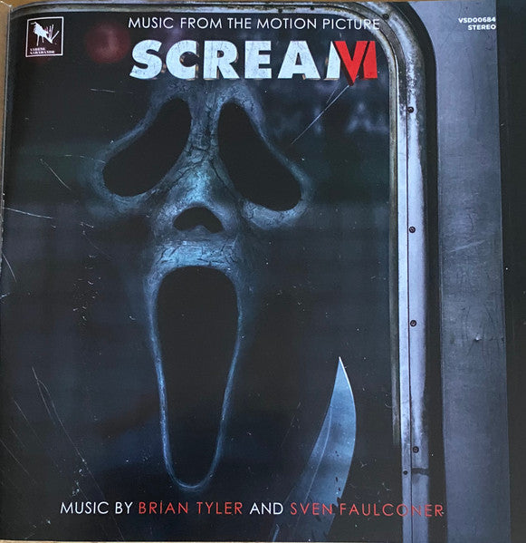 BRIAN TYLER and SVEN FAULCONER Scream VI Soundtrack CD, cd like new