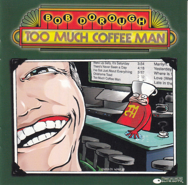 BOB DOROUGH Too Much Coffee Man Used CD, VG+