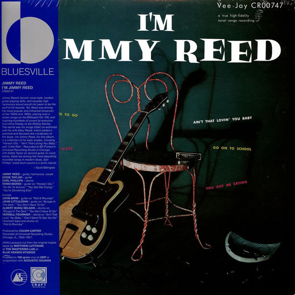 JIMMY REED I'm Jimmy Reed New Vinyl LP