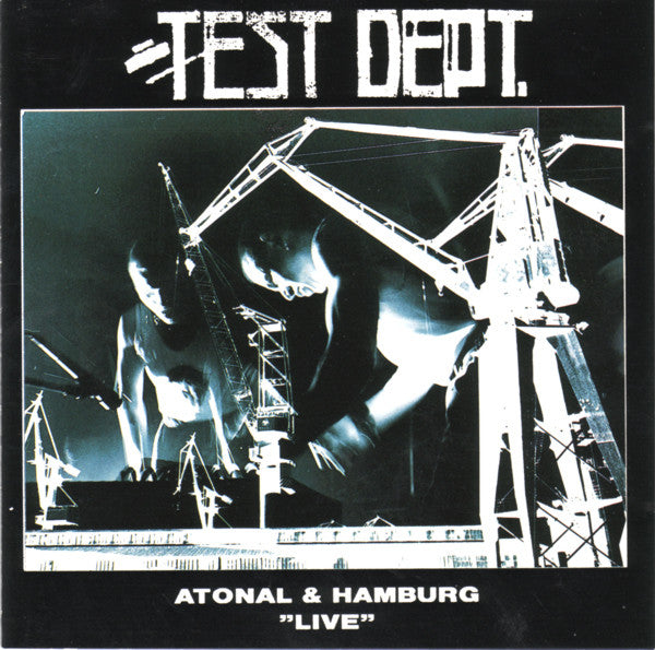 TEST DEPT. Atonal & Hamburg Live CD, very good plus