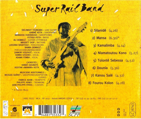 SUPER RAIL BAND Mansa CD, like new