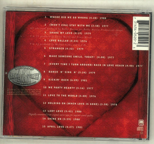 L.T.D. Greatest Hits New CD, new/sealed