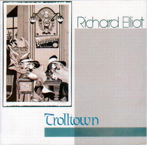 RICHARD ELLIOT Trolltown CD, very good plus