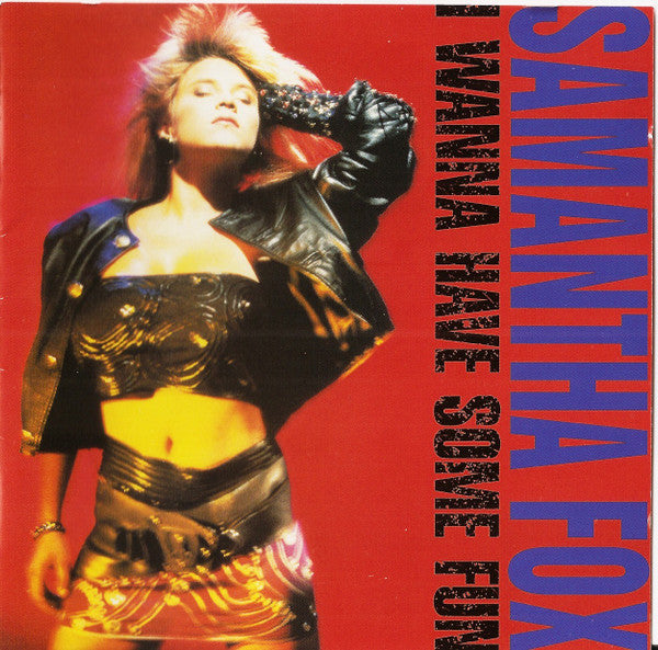 SAMANTHA FOX I Wanna Have Some Fun CD, like new