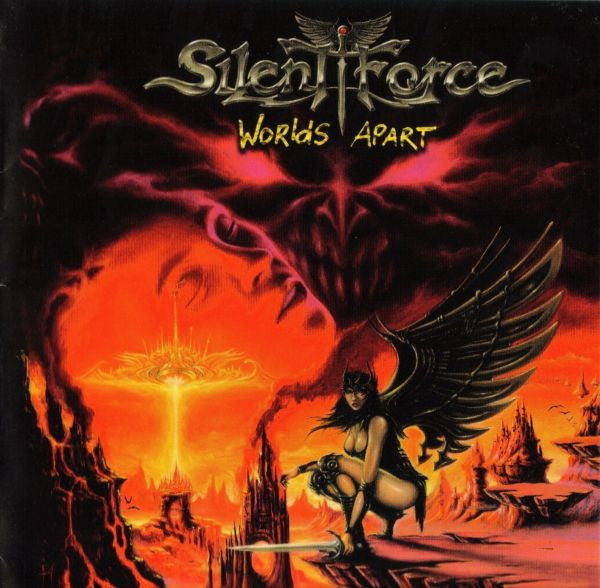 SILENT FORCE Worlds Apart CD, very good plus