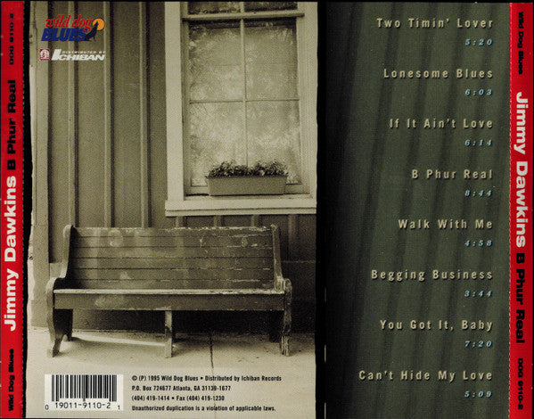 JIMMY DAWKINS B Phur Real Used CD, VG+