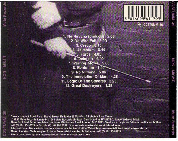 NON Might! Used CD, like new