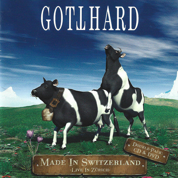 GOTTHARD Made In Switzerland Lives In Zurich CD & DVD, very good plus
