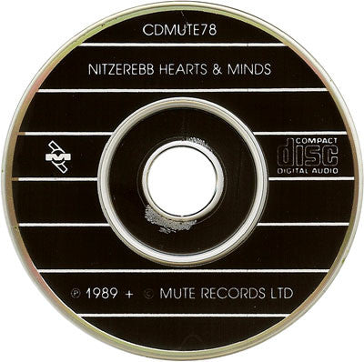 NITZER EBB Hearts & Minds (Continued) Used CD, VG+ *This is a mini-disc CD