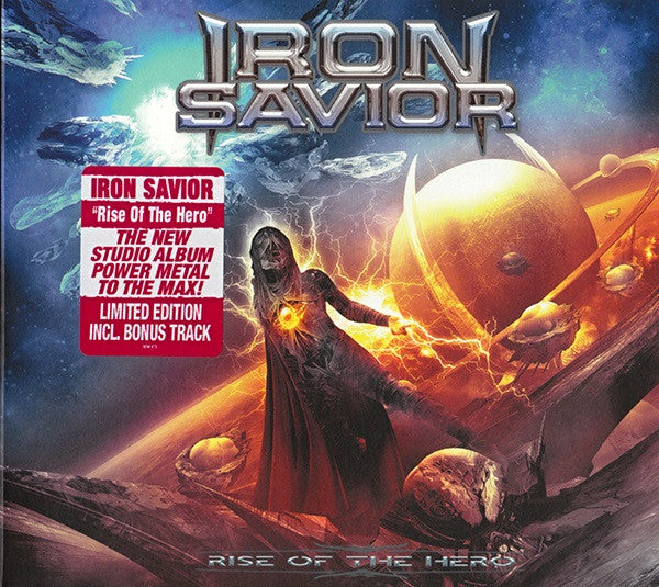 IRON SAVIOR Rise Of The Hero CD, CD like new, case very good plus