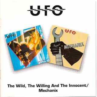 UFO The Wild, The Willing and the Innocent/Mechanix CD, very good plus