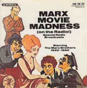 MARX BROTHERS Marx Movie Madness and MARX BROTHERS in Cocoanuts Used CD, VG+ (see notes - lot of 2 cds)