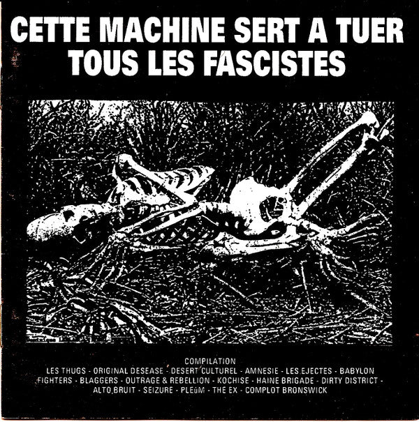 VARIOUS ARTISTS Cette Machine Sert À Tuer Tous Les Fascistes Used CD, VG+